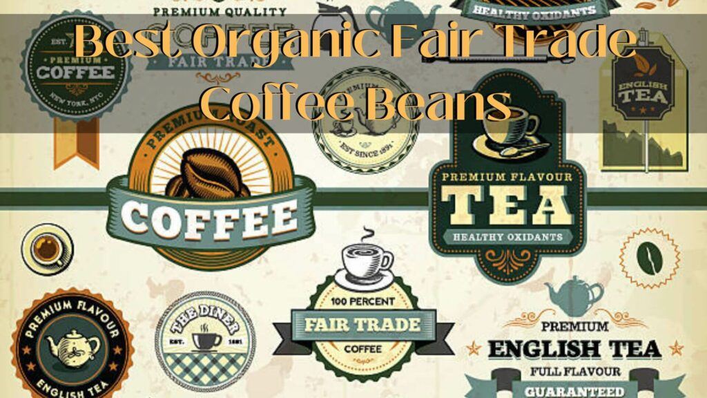 A collection of assorted coffee & tea themed design elements.